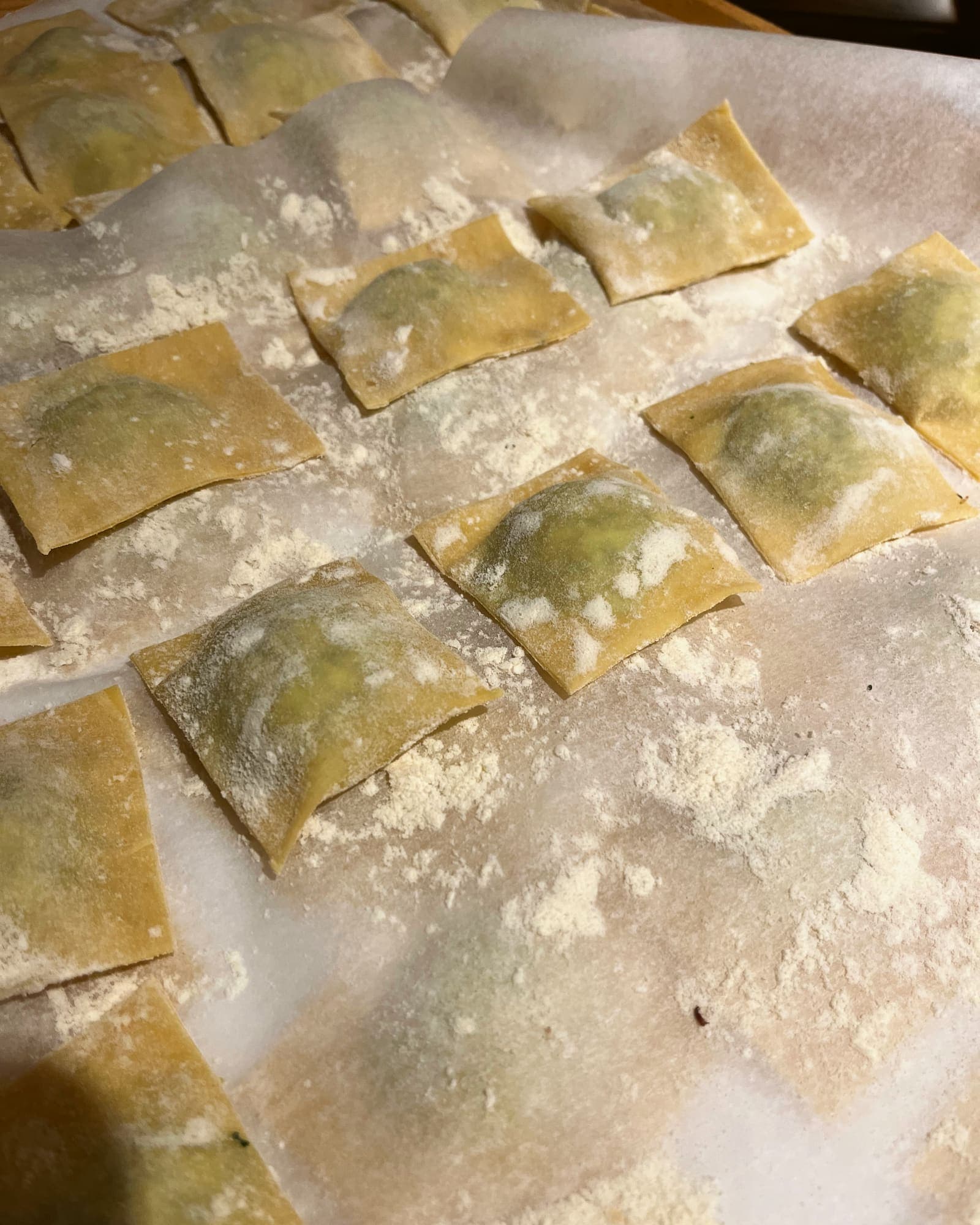 A cooking class near San Gimignano, once the coaches have gone