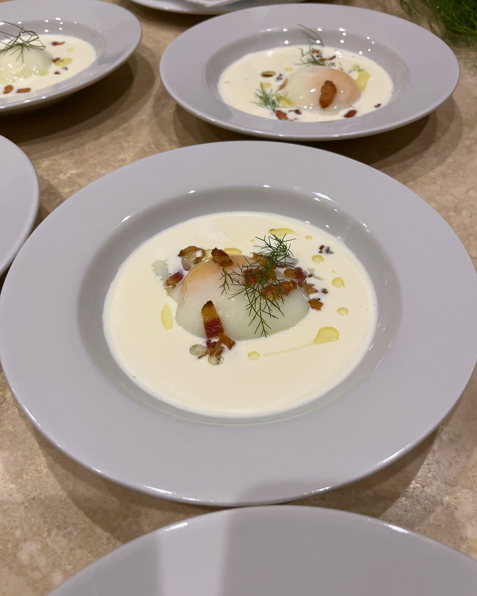 An anniversary dinner in the privacy of your villa